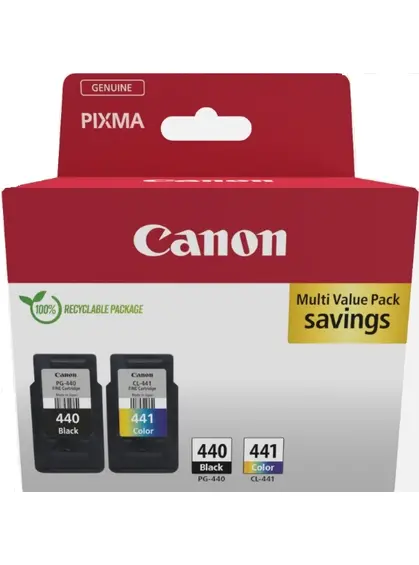 Картридж Canon Pixma MG2140/MG3140, PG-440/CL-441 Black/Color (5219B009AA) MultiPack