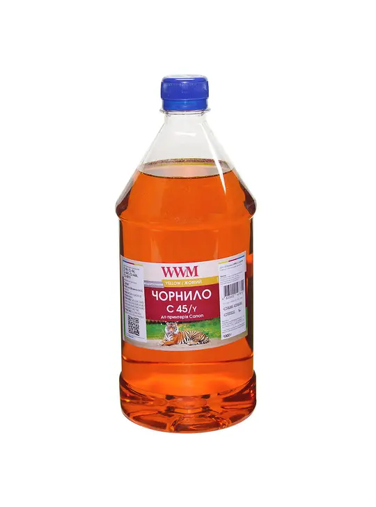 Чорнило WWM для Canon CL-441/CL-446/CLI-451Y 1000г Yellow водорозчинне (C45/Y-4)