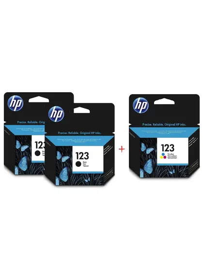 Комплект струменевих картриджів HP Deskjet 2130 №123 Black2/Color (Set123BBC)