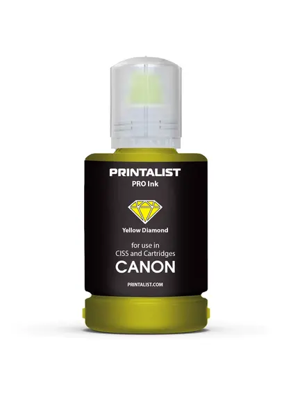 Чорнило PRINTALIST для Canon 140г Yellow водорозчинне (PL-INK-CANON-Y)