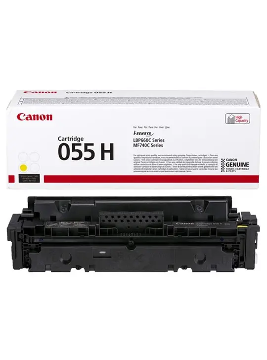 Картридж тон. Canon 055H для MF-742Cdw 5900 ст. Yellow (3017C002)