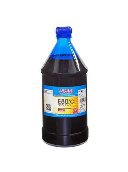 Чорнило WWM для Epson L800 1000г Cyan водорозчинне (E80/C-4)