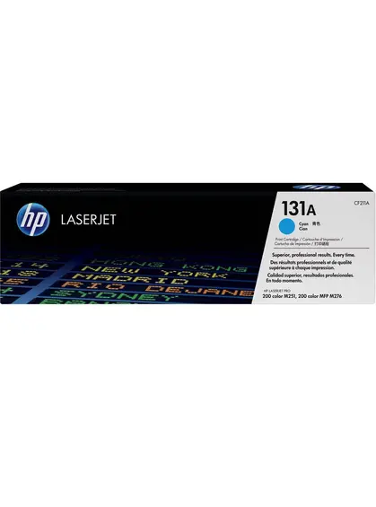 Картридж тон. HP 131A для HP CLJ M276n/M251n 1800 ст. Cyan (CF211A) Картридж тон. HP 131A для HP CLJ M276n/M251n 1800 ст. Cyan (CF211A)