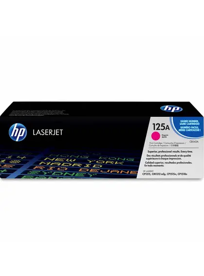 Картридж тон. HP 125A для Color LaserJet CP1215/CP1515/CM1312 1400 ст. Magenta (CB543A)