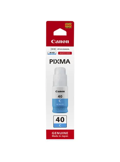 Контейнер з чорнилами Canon для GM2040/G5040/G6040, GI-40C 40 70мл Cyan (3400C001)