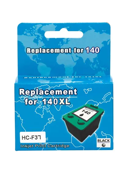 Картридж MicroJet для HP Officejet J5783/J6483 аналог HP №140XL Black (HC-F37L)
