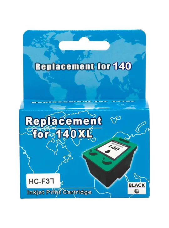 Картридж MicroJet для HP Officejet J5783/J6483 аналог HP №140XL Black (HC-F37L)