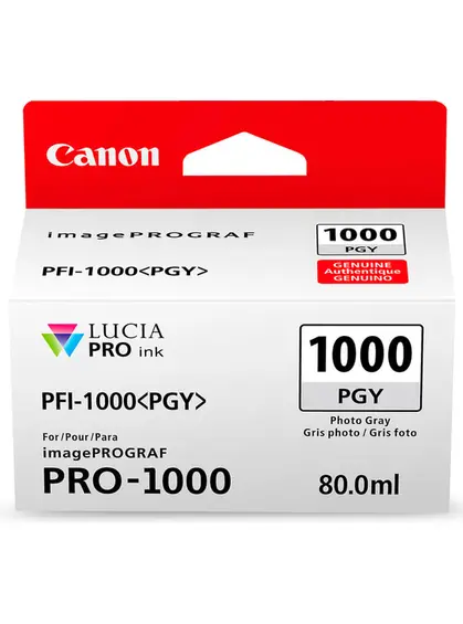 Картридж Canon imagePROGRAF Pro-1000 PFI-1000 Photo Gray (0553C001)