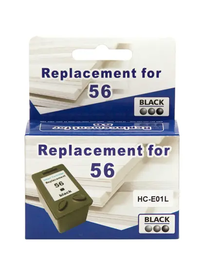 Картридж MicroJet для HP DJ 5550/PSC 2110/2210 аналог HP №56 Black (HC-E01L)