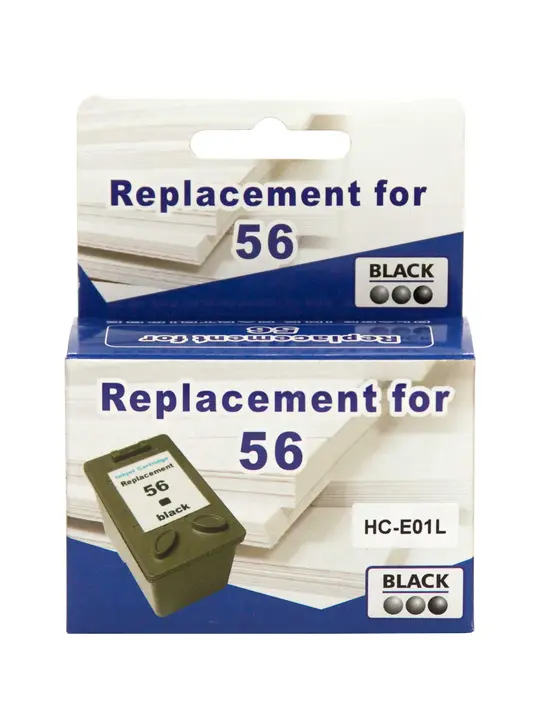 Картридж MicroJet для HP DJ 5550/PSC 2110/2210 аналог HP №56 Black (HC-E01L)