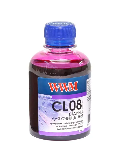Рідина для очищення WWM для водорозчинних чорнил Epson 200г (CL08)