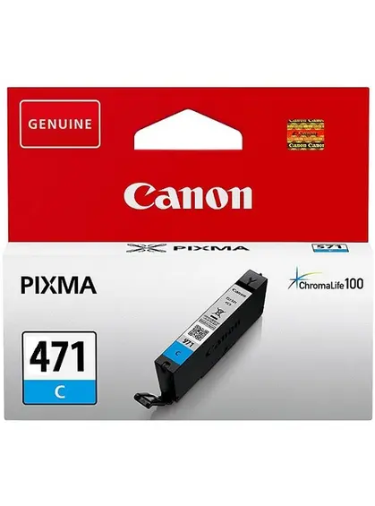 Картридж Canon Pixma MG5740/MG6840 CLI-471C Cyan (0401C001)