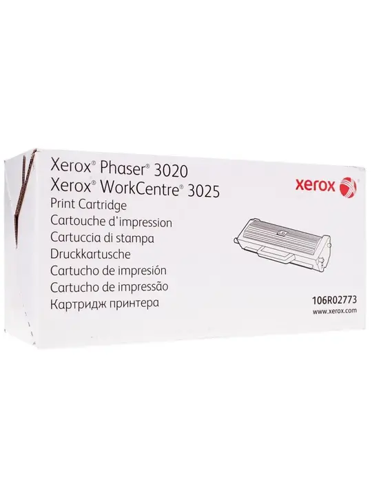 Картридж тон. Xerox для Phaser 3020/WC3025 1500 ст. Black (106R02773)