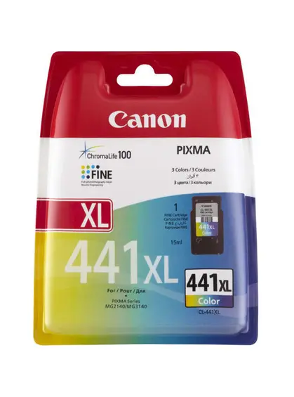 Картридж Canon Pixma MG2140/MG3140 CL-441C XL Color (5220B001) підвищеної ємності