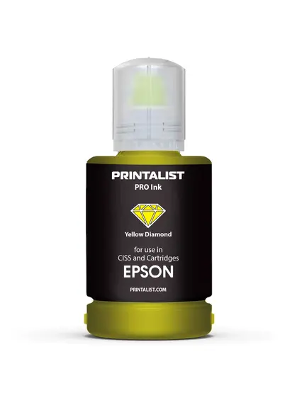 Чорнило PRINTALIST для Epson 140г Yellow водорозчинне (PL-INK-EPSON-Y)