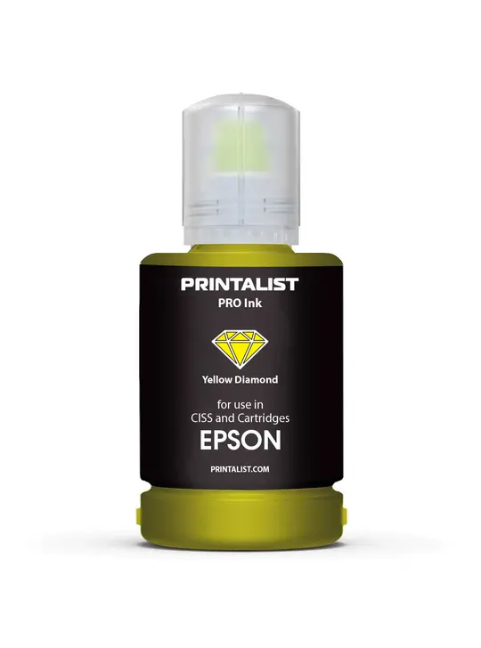 Чорнило PRINTALIST для Epson 140г Yellow водорозчинне (PL-INK-EPSON-Y)