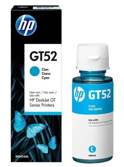 Контейнер з чорнилами HP для DeskJet GT5810/GT5820 GT52 GT52 70мл Cyan (M0H54AE)