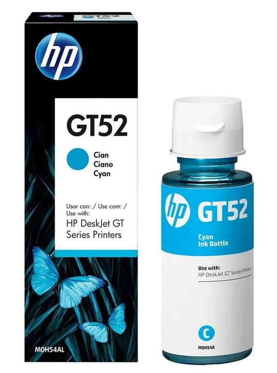 Контейнер з чорнилами HP для DeskJet GT5810/GT5820 GT52 GT52 70мл Cyan (M0H54AE)