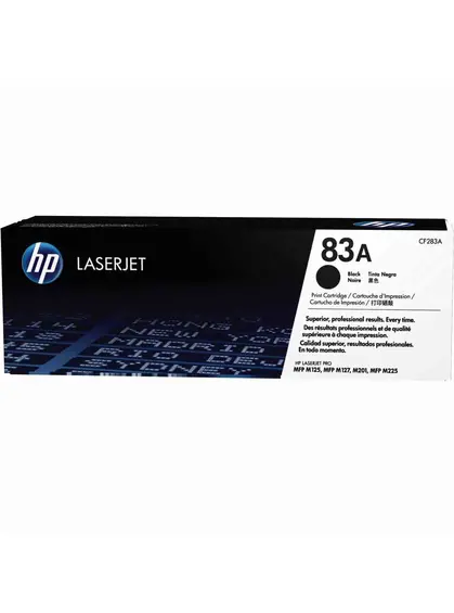 Картридж тон. HP 83A для LaserJet Pro M125/127/M127fn 1500 ст. Black (CF283A) Картридж тон. HP 83A для LaserJet Pro M125/127/M127fn 1500 ст. Black (CF283A)