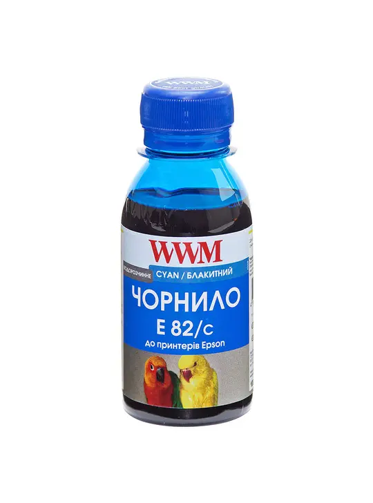 Чорнило WWM для Epson Stylus Photo T50/P50/PX660 100г Cyan водорозчинне (E82/C-2)