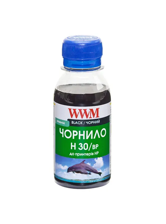 Чорнило WWM для HP №21/121/122 100г Black пігментне (H30/BP-2)