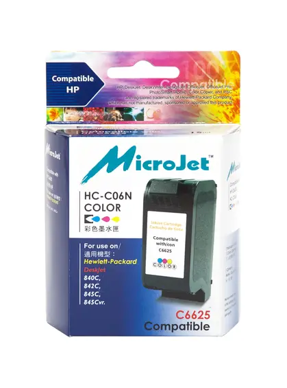 Картридж MicroJet для HP DJ 840C аналог HP №17 Color (HC-C06N)