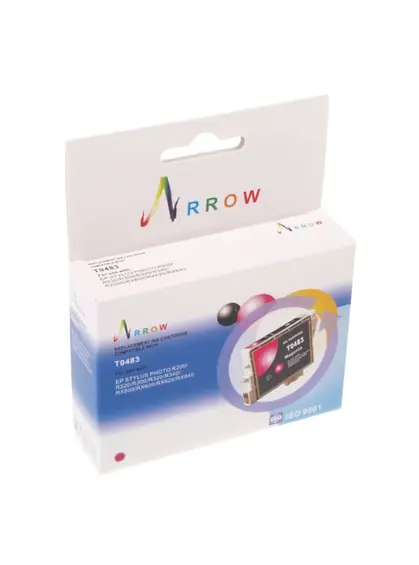 Картридж Arrow для Epson Stylus Photo R200/R340/RX620 аналог C13T048340 Magenta (A-T0483)