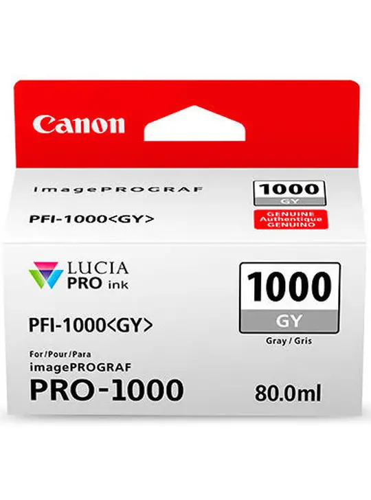 Картридж Canon imagePROGRAF Pro-1000 PFI-1000 Gray (0552C001)