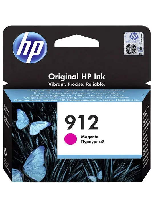 Картридж HP Officejet Pro 8023, HP 912 Magenta (3YL78AE)