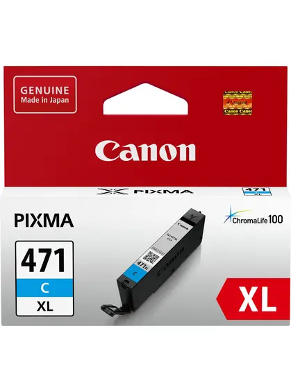 Картридж Canon Pixma MG5740/MG6840 CLI-471C XL Cyan (0347C001)