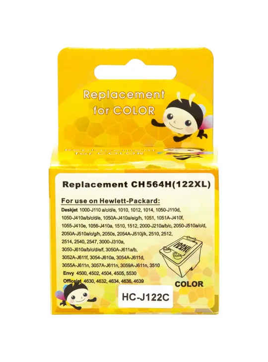 Картридж MicroJet для HP DJ 1050/2050/3050 аналог HP №122 XL Color (HC-J122C)