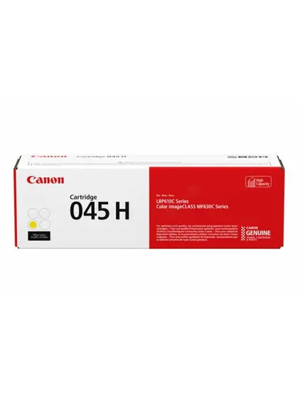 Картридж тон. Canon 045H для MF-610/630 2200 ст. Yellow (1243C002) Картридж тон. Canon 045H для MF-610/630 2200 ст. Yellow (1243C002)
