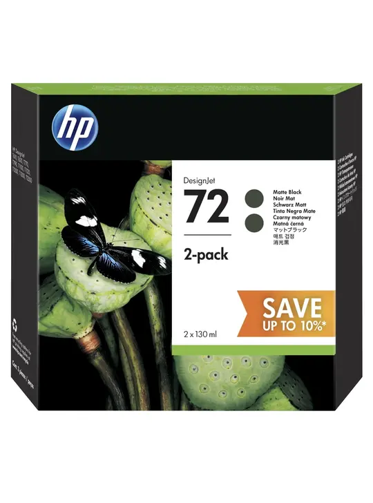 Картридж HP DesignJet T1100 HP 72 Matte Black (P2V33A)