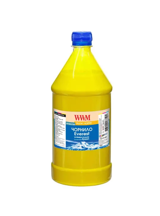 Чорнило WWM EVEREST для Epson 1000г Yellow пігментне (EP02/YP-4)