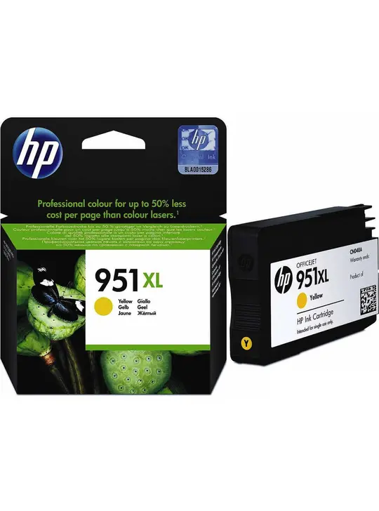 Картридж HP Officejet Pro 8100 N811a HP 951XL Yellow (CN048AE) підвищеної ємності