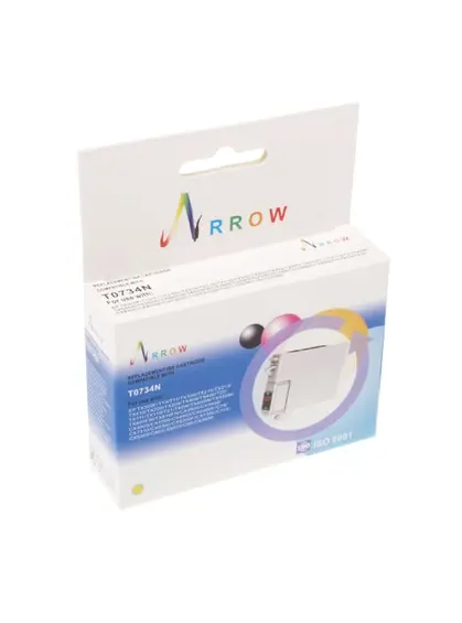 Картридж Arrow для Epson Stylus C79/TX200/TX400 аналог C13T07344A/C13T10544A10 Yellow (T0734N)