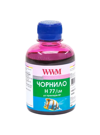 Чорнило WWM для HP №177/85 200г Light Magenta водорозчинне (H77/LM)