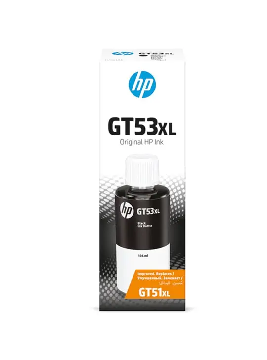 Контейнер з чорнилами HP для Jet Ink Tank 115/315/319 GT53XL GT53 135мл Black (1VV21AE)