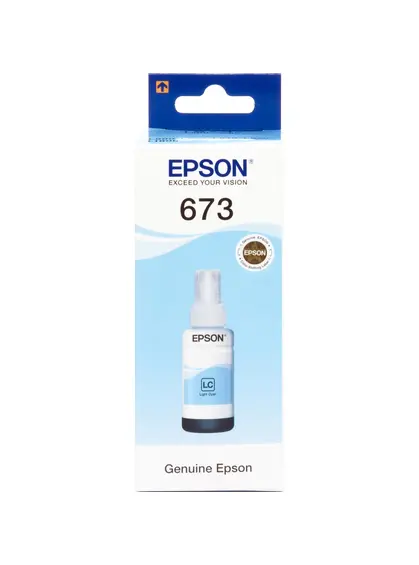 Контейнер з чорнилами Epson для L800 673 70мл Light Cyan (C13T67354A)