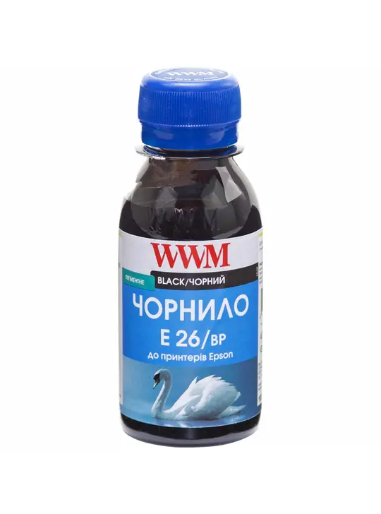 Чорнило WWM для Epson Expression Premium XP-600/XP-605/XP-700 100г Black пігментне (E26/BP-2)