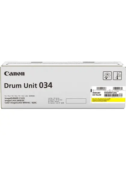 Копі картридж Canon для iR-С1225iF/С1225 C-EXV034 Yellow (9455B001AA)