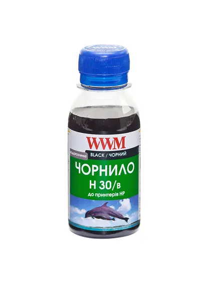 Чорнило WWM для HP №21/121/122 100г Black водорозчинне (H30/B-2)