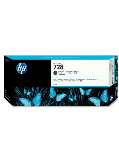 Картридж HP DesignJet T730/830 HP 728 Matte Black (F9J68A)
