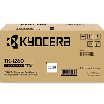 Туба з тонером KYOCERA для ECOSYS PA4000x , TK-1260  Black (1T0C150NL0)