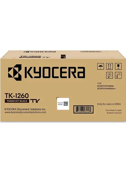 Туба з тонером KYOCERA для ECOSYS PA4000x , TK-1260  Black (1T0C150NL0)