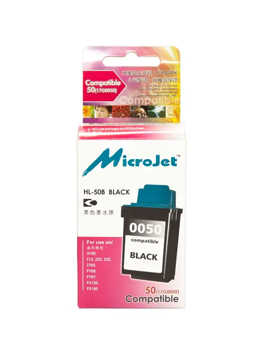 Картридж MicroJet для Lexmark CJ Z12/Z22/Z32 аналог №50 Black (HL-50B)