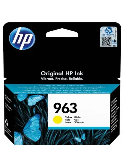 Картридж HP OfficeJet Pro 9013/9023, HP 963 Yellow (3JA25AE)
