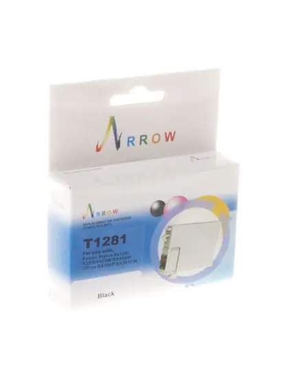 Картридж Arrow для Epson Stylus SX125/SX420W/SX425W аналог С13T12814010 Black (T1281)