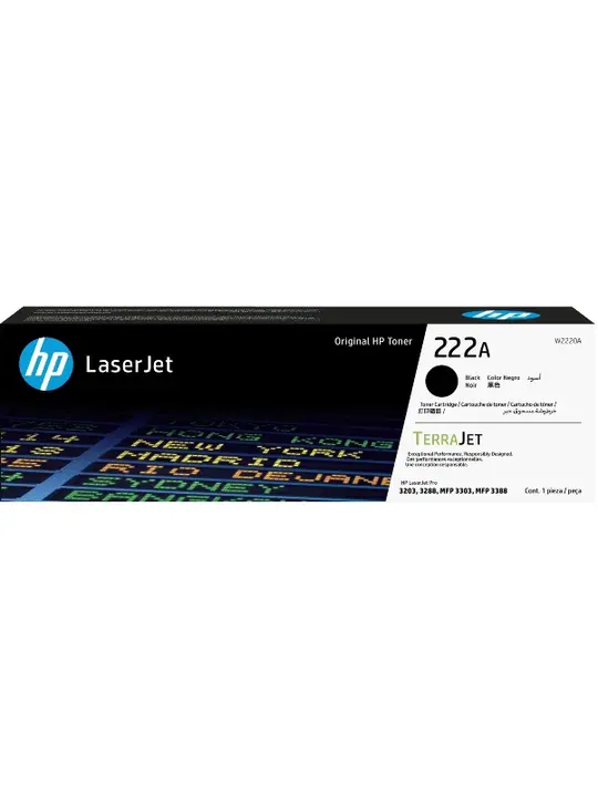 Картридж тонерний HP для CLJ Pro 3203/3303, 222A 1300 ст. Black (W2220A)