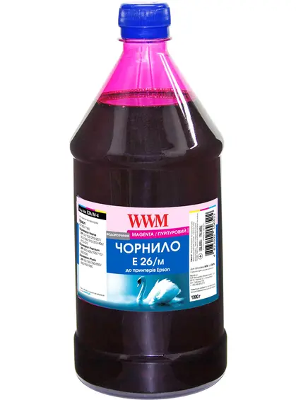 Чорнило WWM для Epson Expression Premium XP-600/XP-605/XP-700 1000г Magenta водорозчинне (E26/M-4)